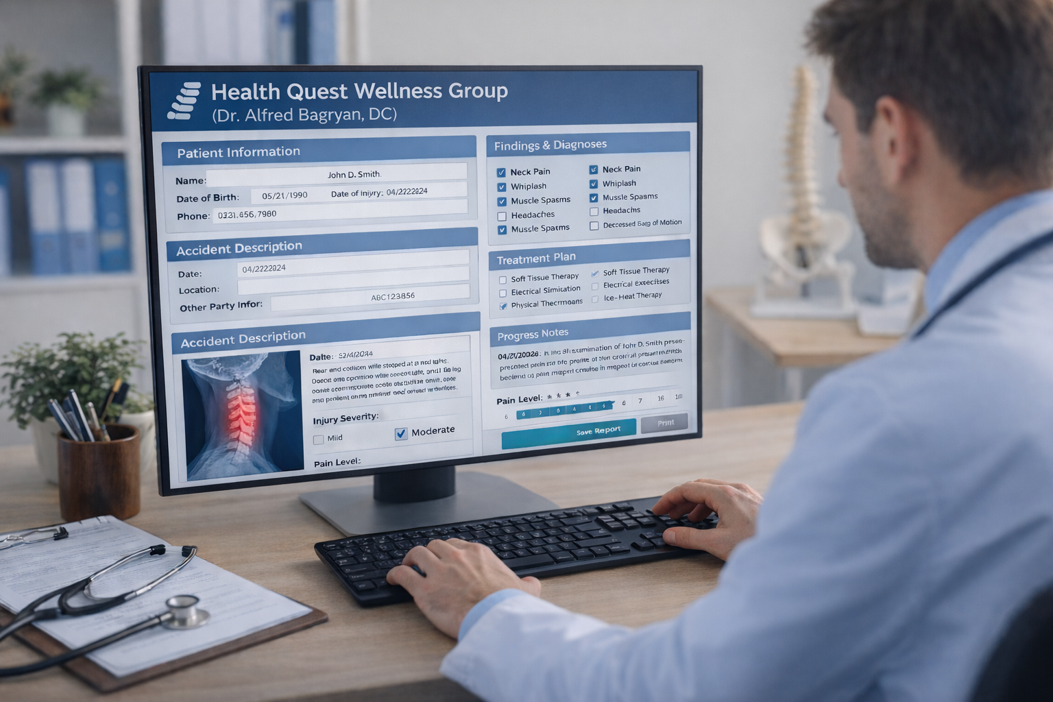 Doctor and attorney partnership